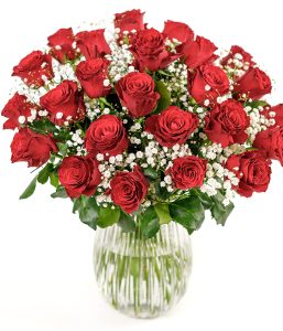 24 Luxury Red Roses