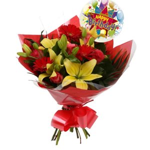 Birthday Balloon & Emporium Bouquet
